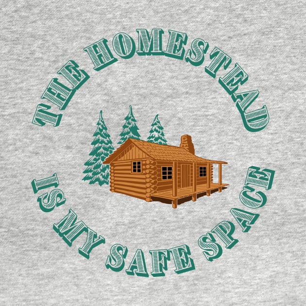 The Homestead is my safe place | Wynonna Earp Fan T Shirt Design by Rainbow Kin Wear